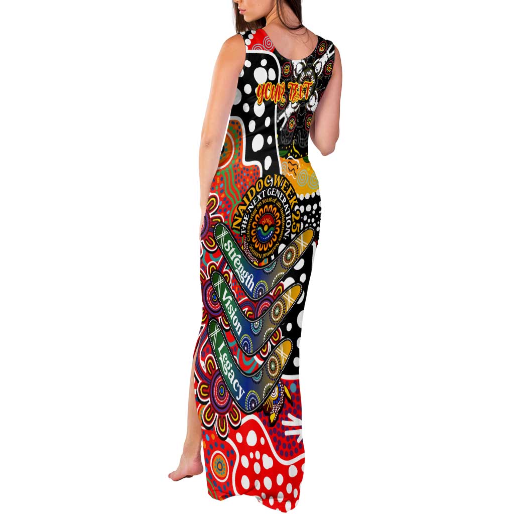 Personalised Suns AFL Celebrating 50 Years of Naidoc Tank Maxi Dress NAIDOC Week 2025 Aboriginal