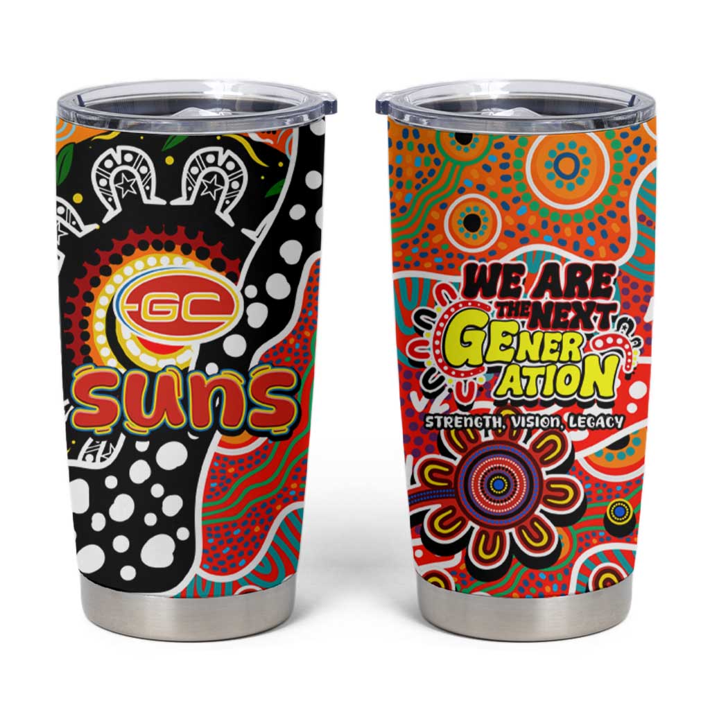 Suns AFL Celebrating 50 Years of Naidoc Tumbler Cup NAIDOC Week 2025 Aboriginal