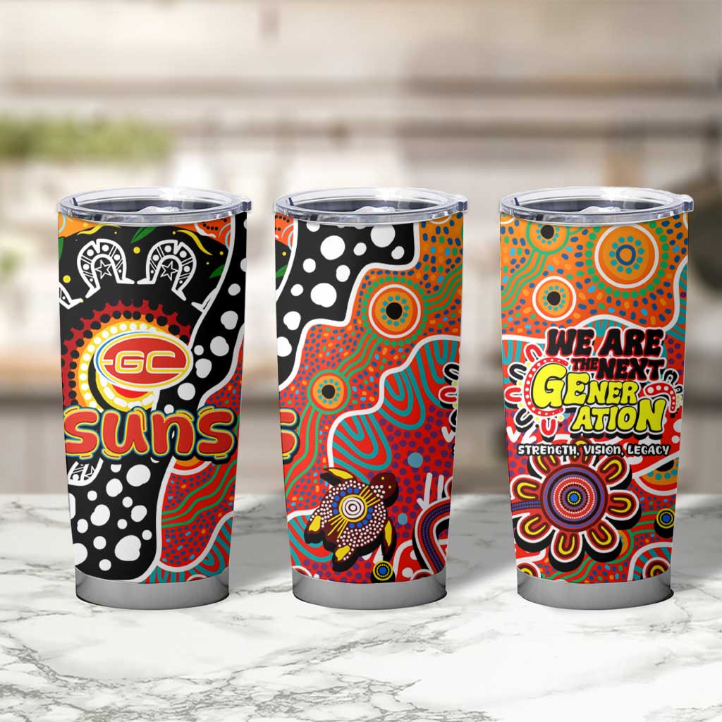 Suns AFL Celebrating 50 Years of Naidoc Tumbler Cup NAIDOC Week 2025 Aboriginal