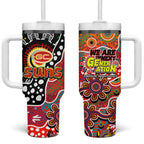 Suns AFL Celebrating 50 Years of Naidoc Tumbler With Handle NAIDOC Week 2025 Aboriginal