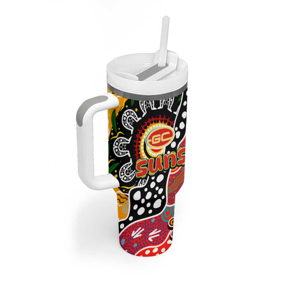 Suns AFL Celebrating 50 Years of Naidoc Tumbler With Handle NAIDOC Week 2025 Aboriginal