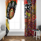 Suns AFL Celebrating 50 Years of Naidoc Window Curtain NAIDOC Week 2025 Aboriginal