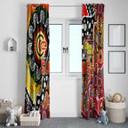 Suns AFL Celebrating 50 Years of Naidoc Window Curtain NAIDOC Week 2025 Aboriginal