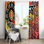 Suns AFL Celebrating 50 Years of Naidoc Window Curtain NAIDOC Week 2025 Aboriginal