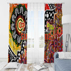 Suns AFL Celebrating 50 Years of Naidoc Window Curtain NAIDOC Week 2025 Aboriginal