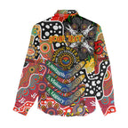 Personalised Suns AFL Celebrating 50 Years of Naidoc Women Casual Shirt NAIDOC Week 2025 Aboriginal