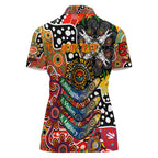 Personalised Suns AFL Celebrating 50 Years of Naidoc Women Polo Shirt NAIDOC Week 2025 Aboriginal