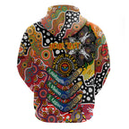 Personalised Suns AFL Celebrating 50 Years of Naidoc Zip Hoodie NAIDOC Week 2025 Aboriginal