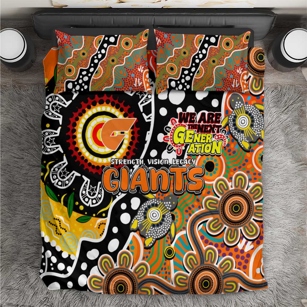 Giants AFL Celebrating 50 Years of Naidoc Bedding Set NAIDOC Week 2025 Aboriginal