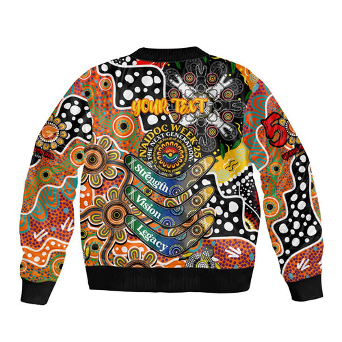 Personalised Giants AFL Celebrating 50 Years of Naidoc Bomber Jacket NAIDOC Week 2025 Aboriginal