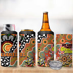 Giants AFL Celebrating 50 Years of Naidoc 4 in 1 Can Cooler Tumbler NAIDOC Week 2025 Aboriginal