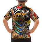 Personalised Giants AFL Celebrating 50 Years of Naidoc Family Matching Mermaid Dress and Hawaiian Shirt NAIDOC Week 2025 Aboriginal