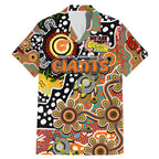 Personalised Giants AFL Celebrating 50 Years of Naidoc Family Matching Mermaid Dress and Hawaiian Shirt NAIDOC Week 2025 Aboriginal