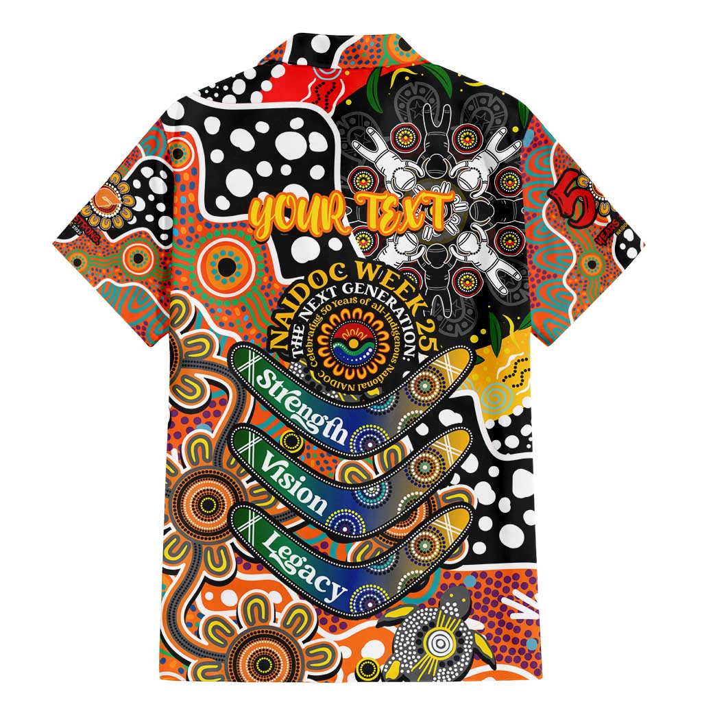 Personalised Giants AFL Celebrating 50 Years of Naidoc Family Matching Mermaid Dress and Hawaiian Shirt NAIDOC Week 2025 Aboriginal