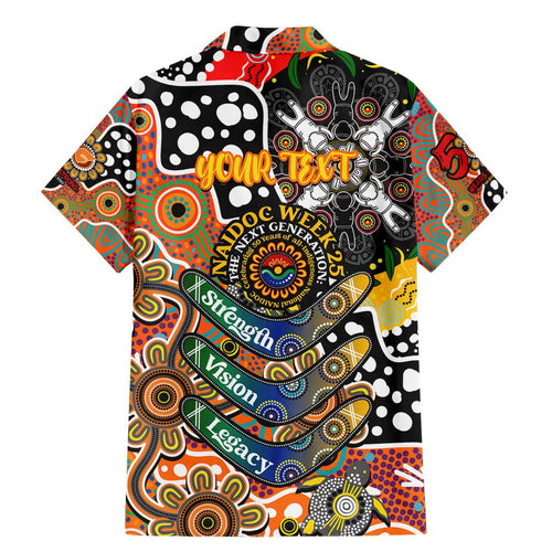 Personalised Giants AFL Celebrating 50 Years of Naidoc Family Matching Mermaid Dress and Hawaiian Shirt NAIDOC Week 2025 Aboriginal
