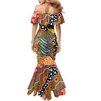 Personalised Giants AFL Celebrating 50 Years of Naidoc Family Matching Mermaid Dress and Hawaiian Shirt NAIDOC Week 2025 Aboriginal