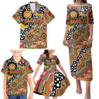 Personalised Giants AFL Celebrating 50 Years of Naidoc Family Matching Puletasi and Hawaiian Shirt NAIDOC Week 2025 Aboriginal