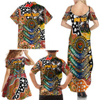 Personalised Giants AFL Celebrating 50 Years of Naidoc Family Matching Summer Maxi Dress and Hawaiian Shirt NAIDOC Week 2025 Aboriginal