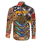 Personalised Giants AFL Celebrating 50 Years of Naidoc Family Matching Summer Maxi Dress and Hawaiian Shirt NAIDOC Week 2025 Aboriginal