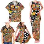 Personalised Giants AFL Celebrating 50 Years of Naidoc Family Matching Tank Maxi Dress and Hawaiian Shirt NAIDOC Week 2025 Aboriginal