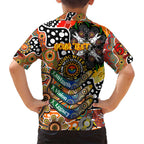 Personalised Giants AFL Celebrating 50 Years of Naidoc Family Matching Tank Maxi Dress and Hawaiian Shirt NAIDOC Week 2025 Aboriginal