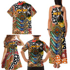 Personalised Giants AFL Celebrating 50 Years of Naidoc Family Matching Tank Maxi Dress and Hawaiian Shirt NAIDOC Week 2025 Aboriginal