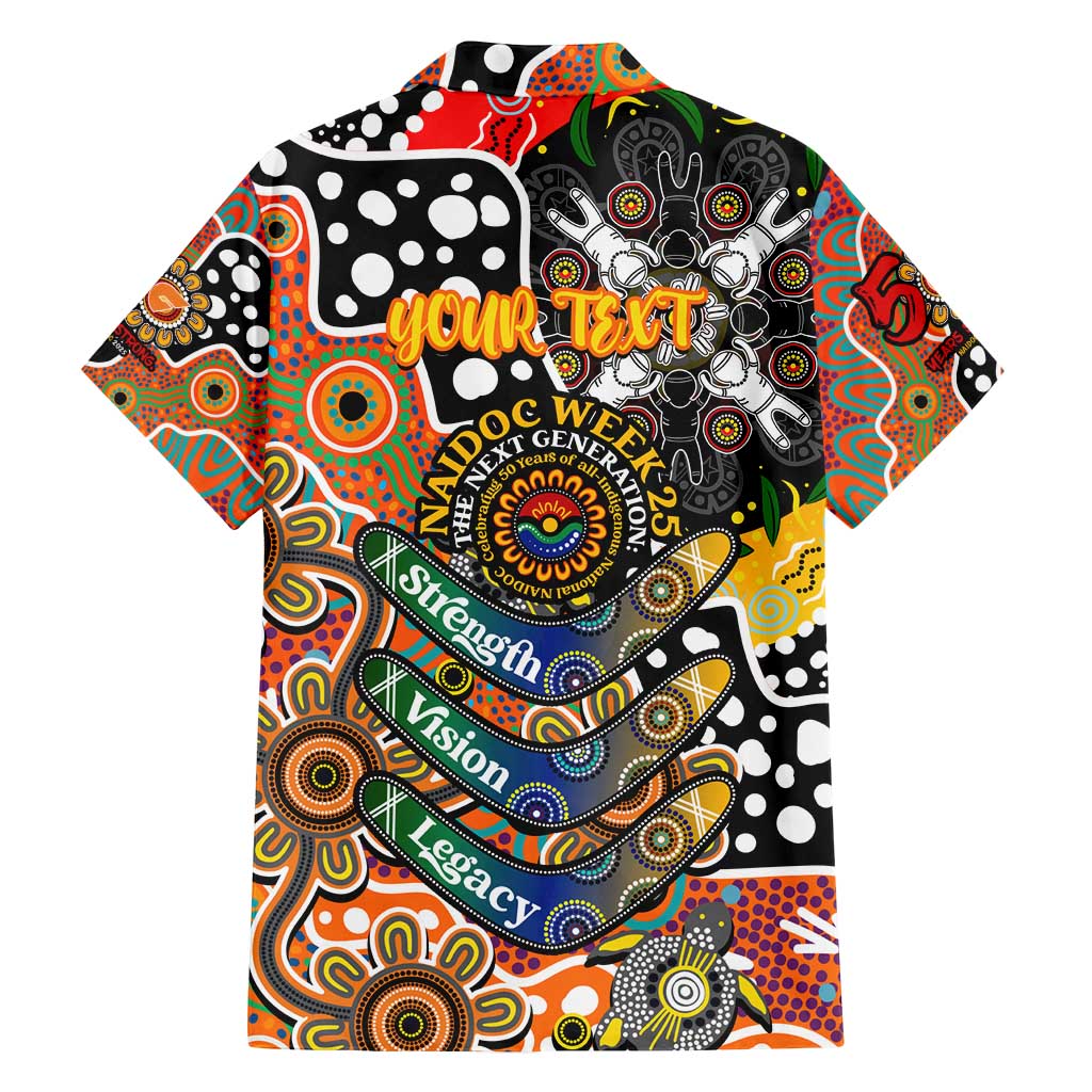 Personalised Giants AFL Celebrating 50 Years of Naidoc Family Matching Tank Maxi Dress and Hawaiian Shirt NAIDOC Week 2025 Aboriginal