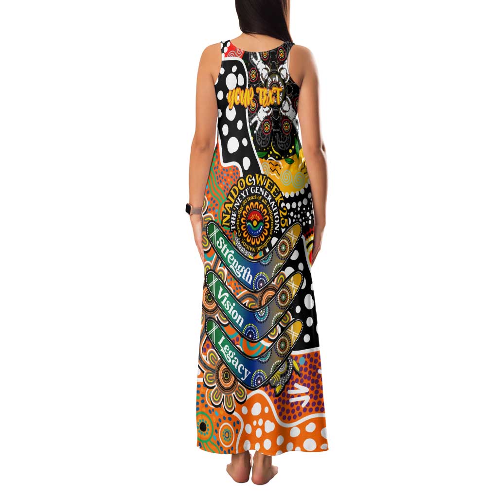 Personalised Giants AFL Celebrating 50 Years of Naidoc Family Matching Tank Maxi Dress and Hawaiian Shirt NAIDOC Week 2025 Aboriginal