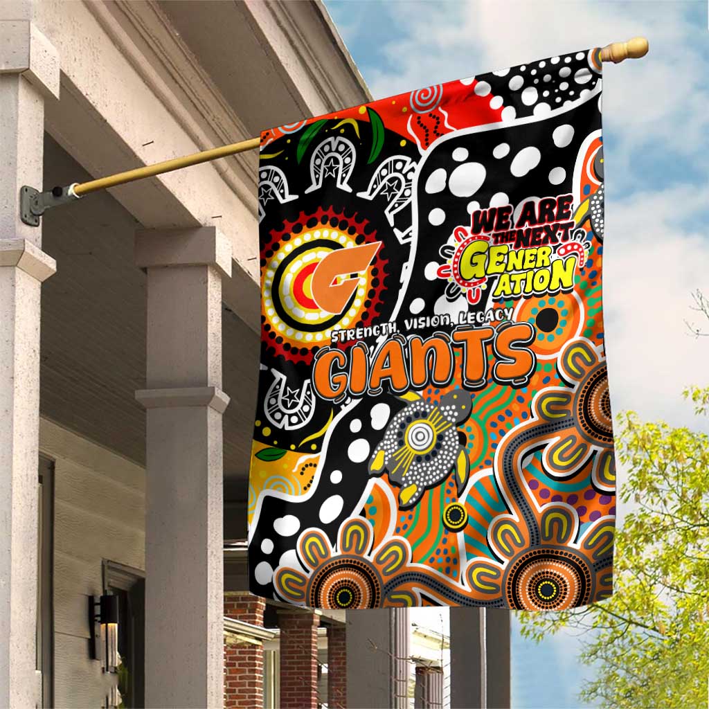 Giants AFL Celebrating 50 Years of Naidoc Garden Flag NAIDOC Week 2025 Aboriginal