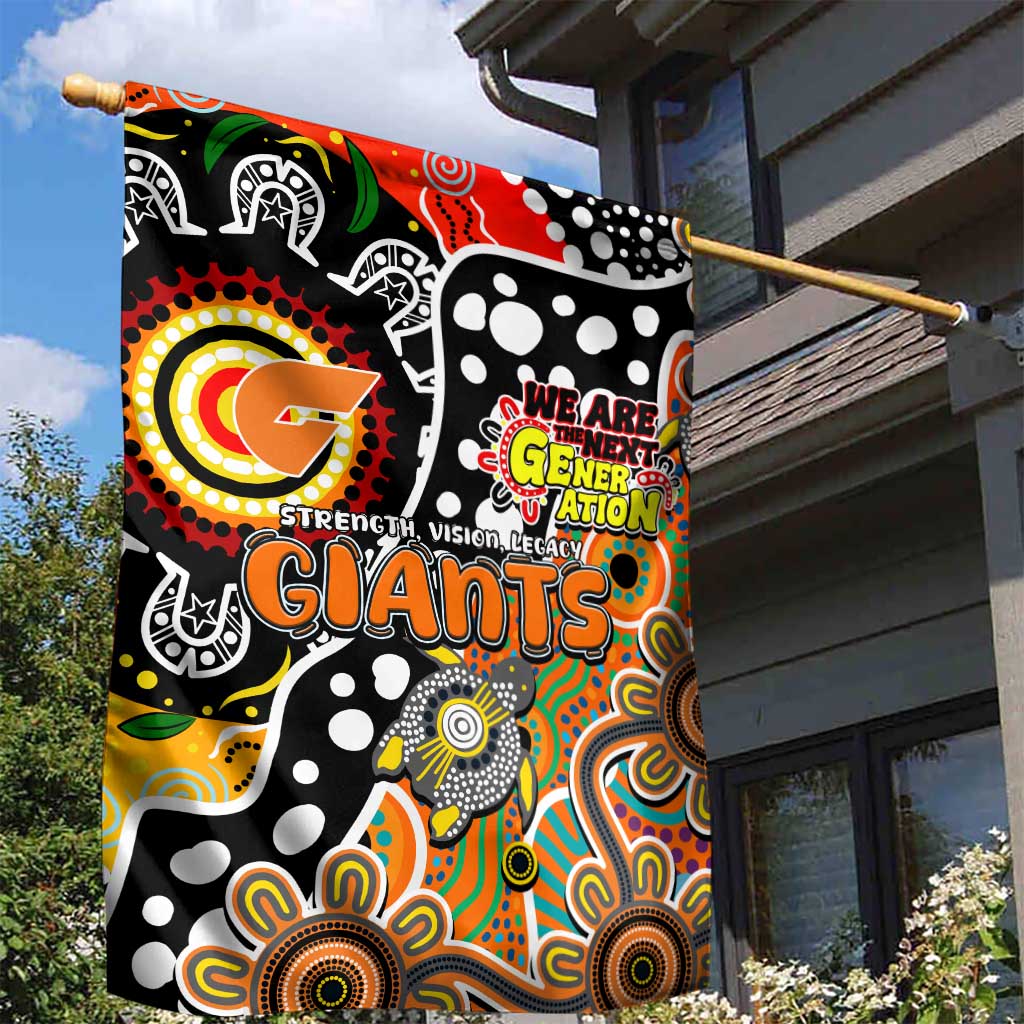 Giants AFL Celebrating 50 Years of Naidoc Garden Flag NAIDOC Week 2025 Aboriginal