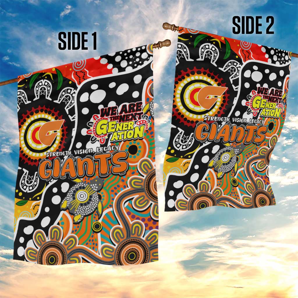 Giants AFL Celebrating 50 Years of Naidoc Garden Flag NAIDOC Week 2025 Aboriginal