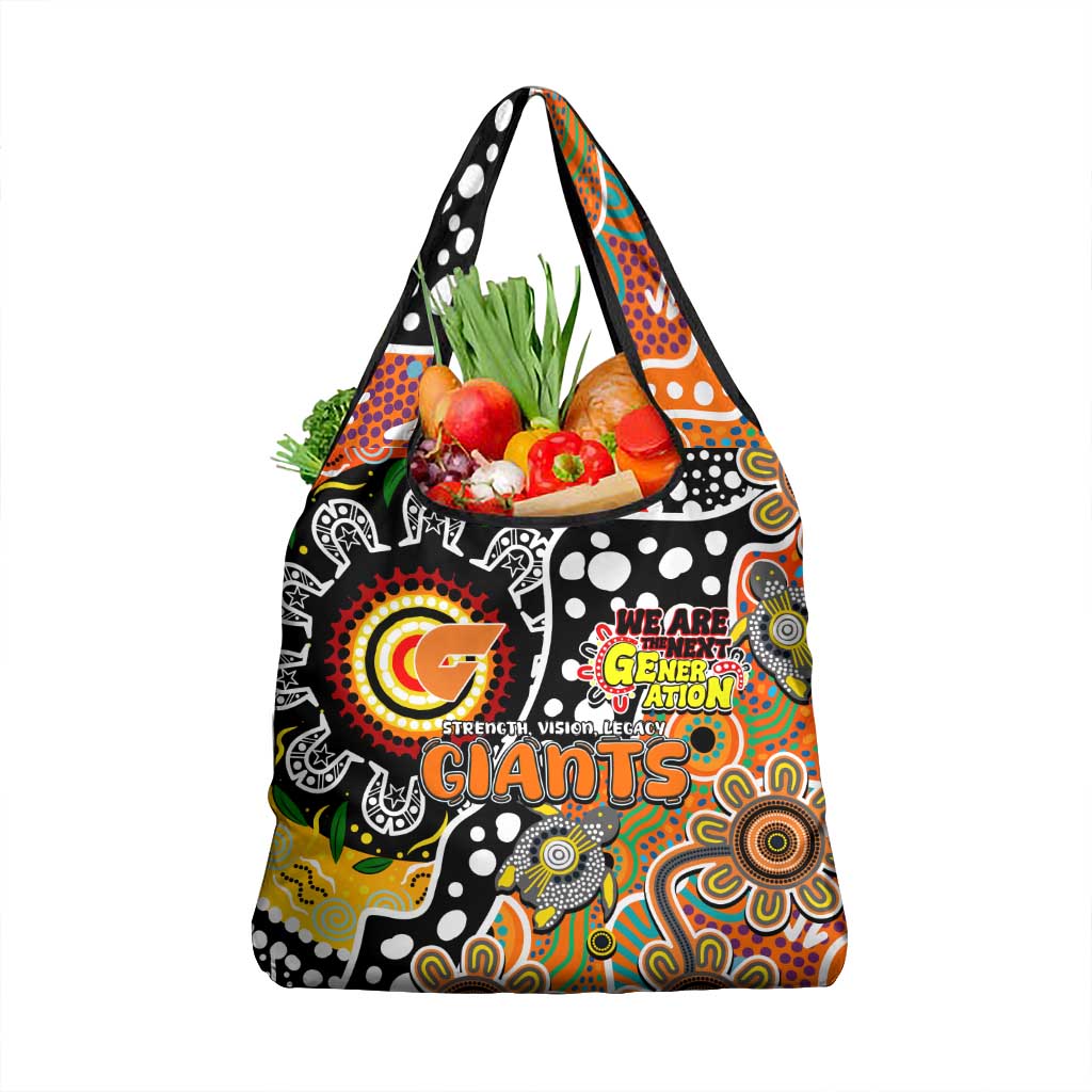Giants AFL Celebrating 50 Years of Naidoc Grocery Bag NAIDOC Week 2025 Aboriginal