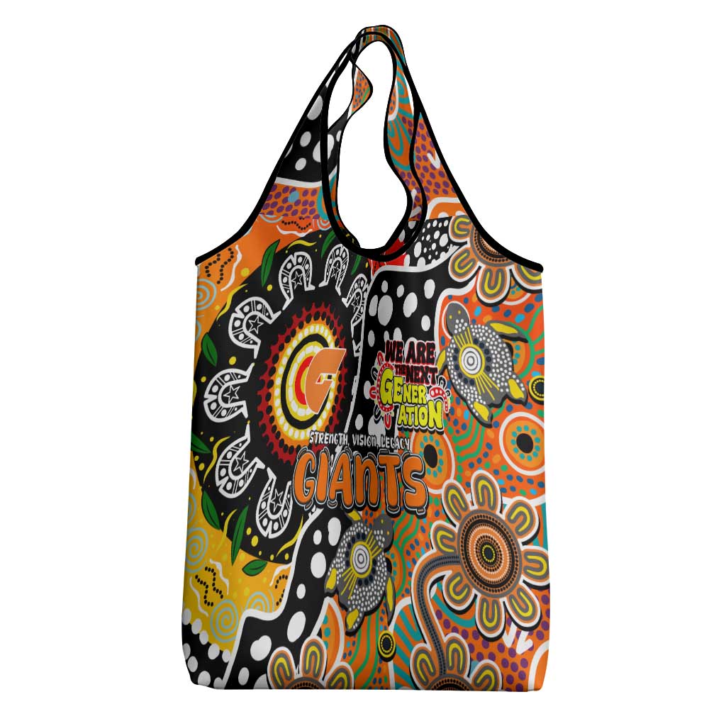 Giants AFL Celebrating 50 Years of Naidoc Grocery Bag NAIDOC Week 2025 Aboriginal