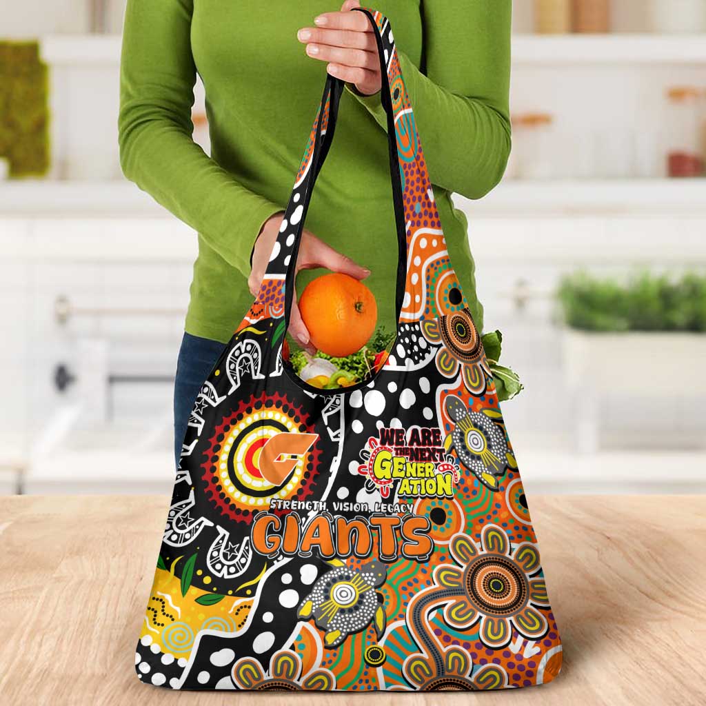 Giants AFL Celebrating 50 Years of Naidoc Grocery Bag NAIDOC Week 2025 Aboriginal