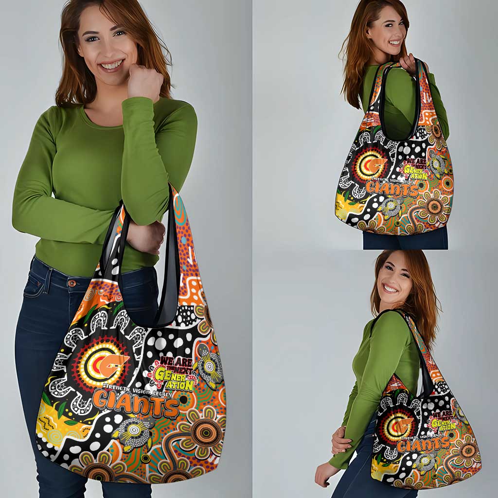 Giants AFL Celebrating 50 Years of Naidoc Grocery Bag NAIDOC Week 2025 Aboriginal
