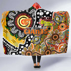Giants AFL Celebrating 50 Years of Naidoc Hooded Blanket NAIDOC Week 2025 Aboriginal