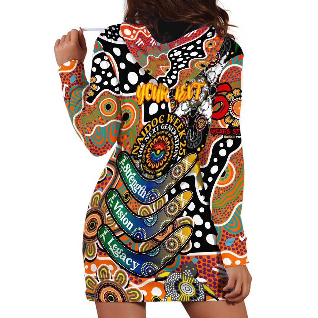 Personalised Giants AFL Celebrating 50 Years of Naidoc Hoodie Dress NAIDOC Week 2025 Aboriginal