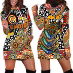 Personalised Giants AFL Celebrating 50 Years of Naidoc Hoodie Dress NAIDOC Week 2025 Aboriginal