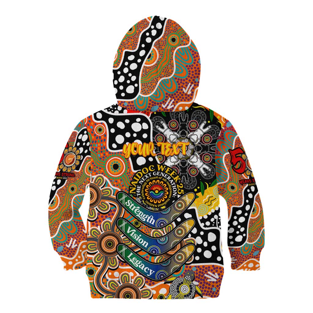 Personalised Giants AFL Celebrating 50 Years of Naidoc Kid Hoodie NAIDOC Week 2025 Aboriginal