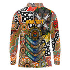 Personalised Giants AFL Celebrating 50 Years of Naidoc Long Sleeve Polo Shirt NAIDOC Week 2025 Aboriginal