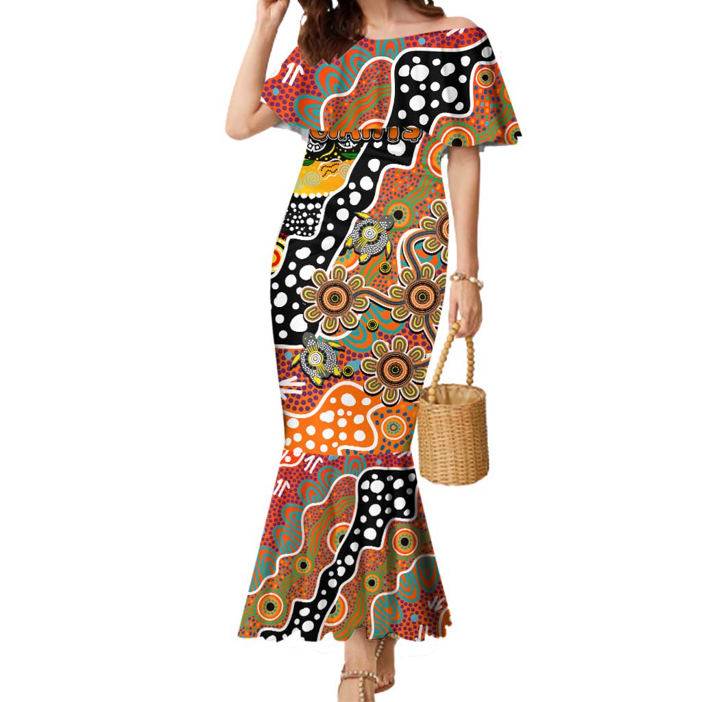 Personalised Giants AFL Celebrating 50 Years of Naidoc Mermaid Dress NAIDOC Week 2025 Aboriginal