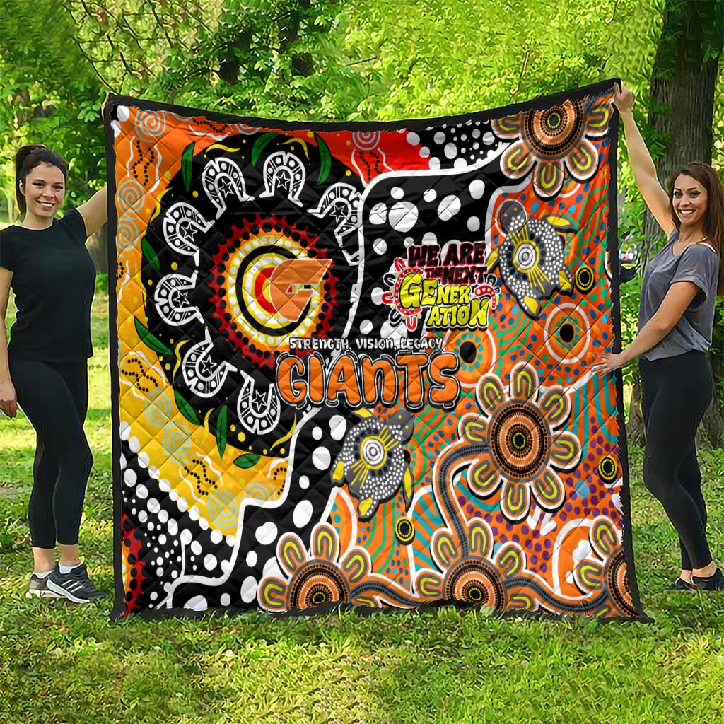 Giants AFL Celebrating 50 Years of Naidoc Quilt NAIDOC Week 2025 Aboriginal