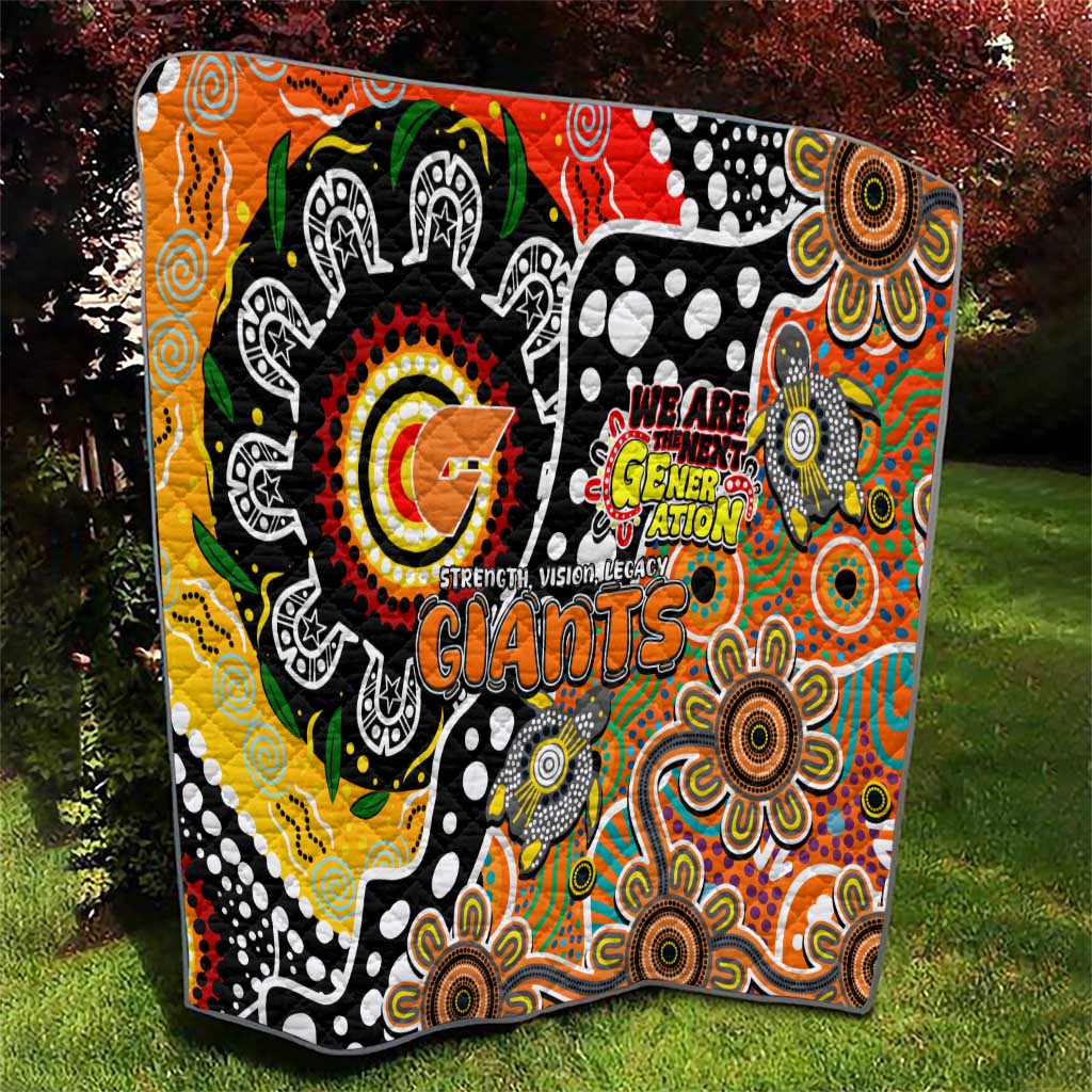Giants AFL Celebrating 50 Years of Naidoc Quilt NAIDOC Week 2025 Aboriginal