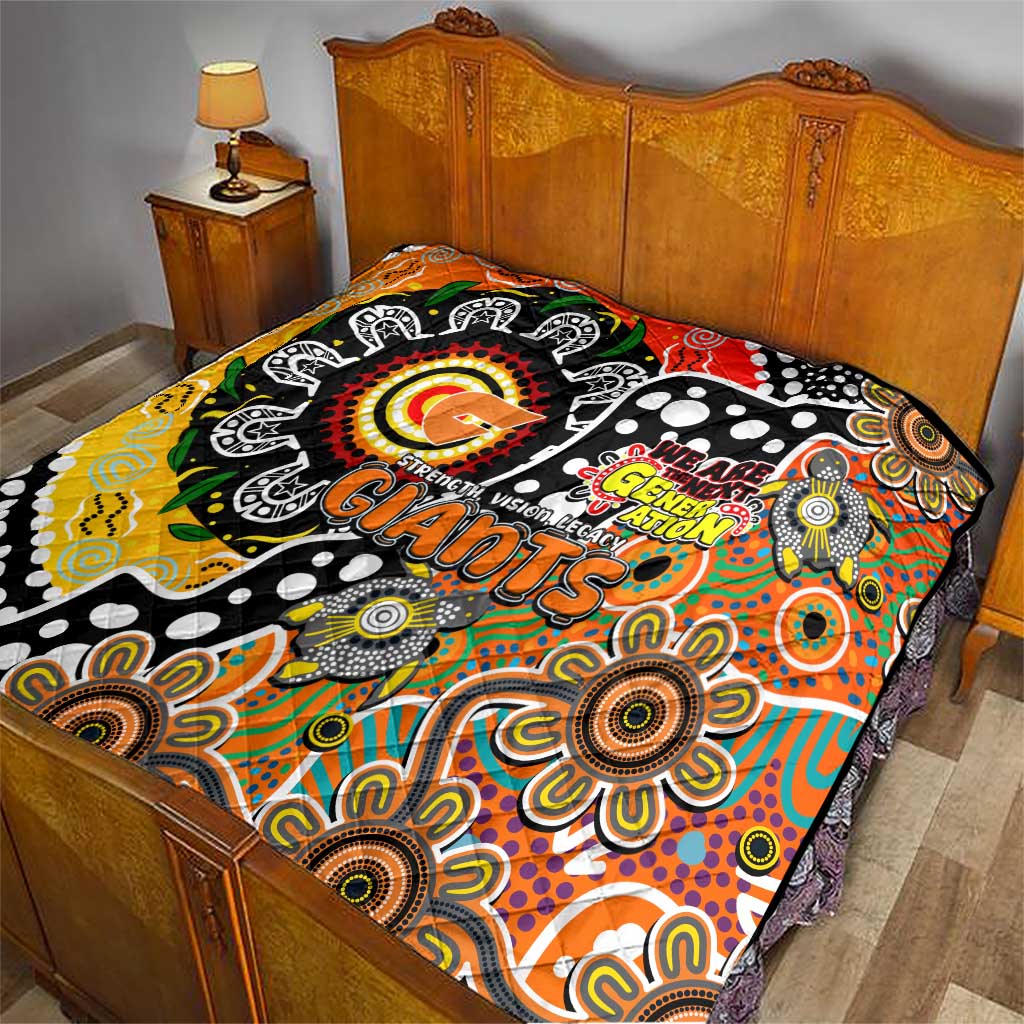 Giants AFL Celebrating 50 Years of Naidoc Quilt NAIDOC Week 2025 Aboriginal