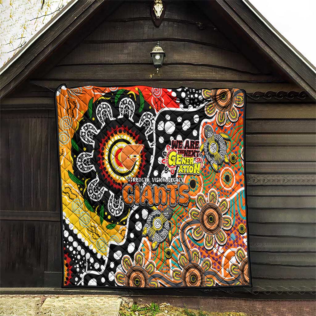 Giants AFL Celebrating 50 Years of Naidoc Quilt NAIDOC Week 2025 Aboriginal
