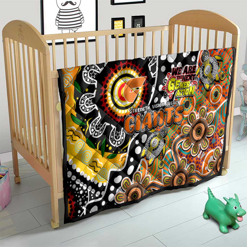 Giants AFL Celebrating 50 Years of Naidoc Quilt NAIDOC Week 2025 Aboriginal