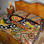Giants AFL Celebrating 50 Years of Naidoc Quilt Bed Set NAIDOC Week 2025 Aboriginal