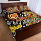 Giants AFL Celebrating 50 Years of Naidoc Quilt Bed Set NAIDOC Week 2025 Aboriginal