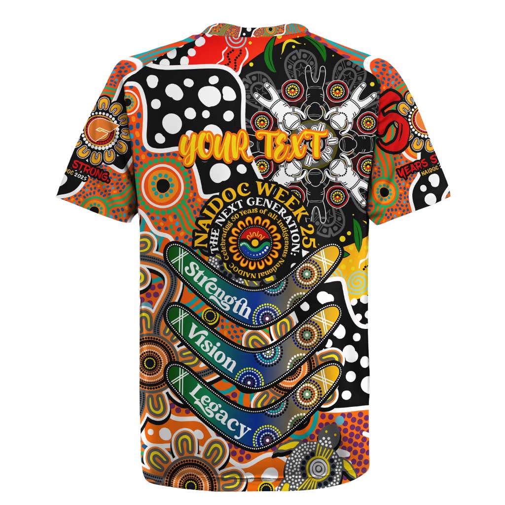 Personalised Giants AFL Celebrating 50 Years of Naidoc Rugby Jersey NAIDOC Week 2025 Aboriginal