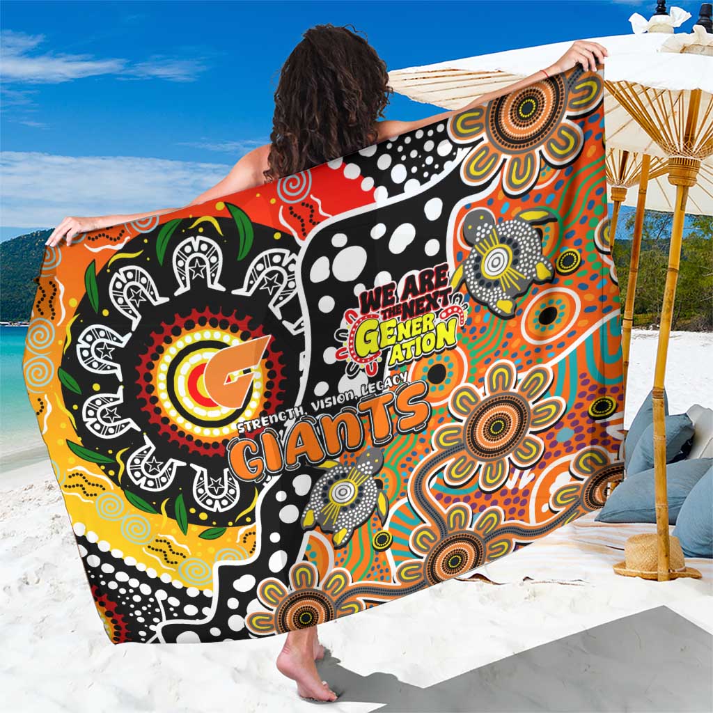 Giants AFL Celebrating 50 Years of Naidoc Sarong NAIDOC Week 2025 Aboriginal